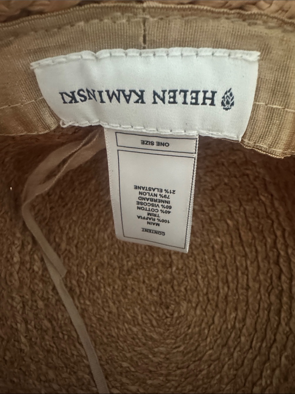 Helen Kaminski Straw Bucket Hat with Ribbon - Picture 4 of 6